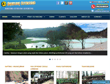 Tablet Screenshot of bandung-outbound.com